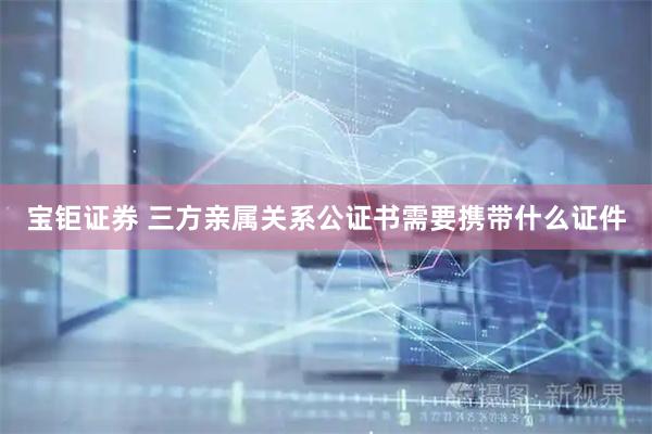 宝钜证券 三方亲属关系公证书需要携带什么证件